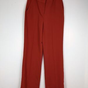 Chelsea28 orange straight leg Pants size 8